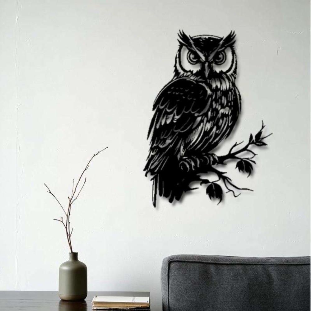 Home Office Inspiration - CIFBUY Décoration murale en métal en
