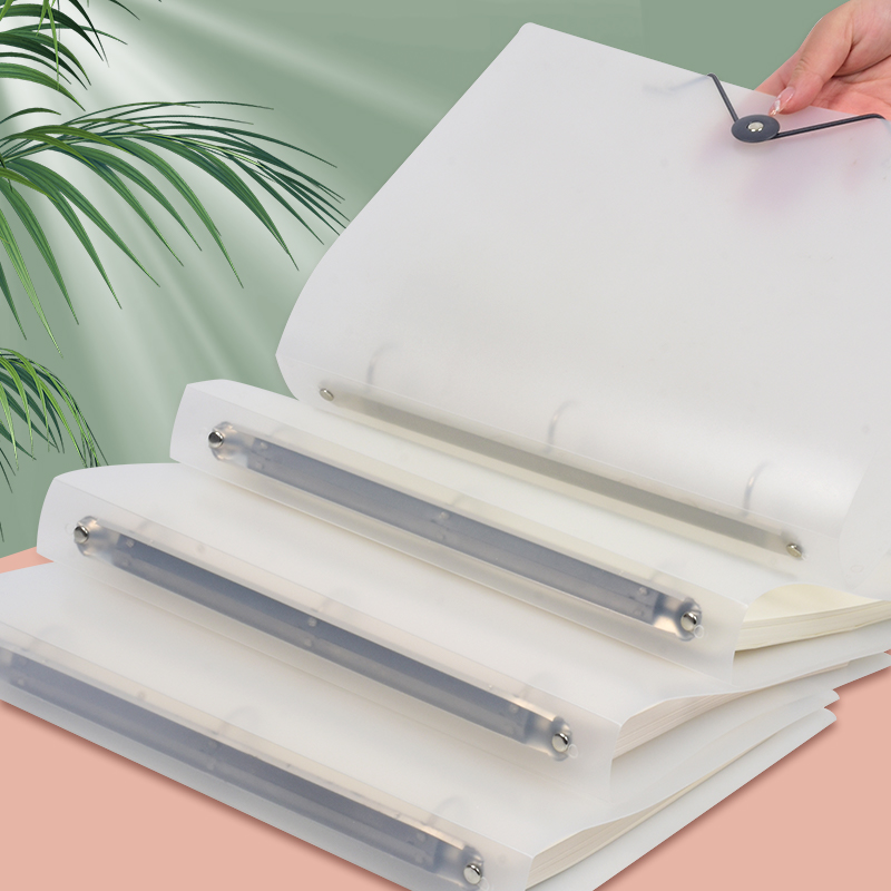 File Cabinet Drawer - Lot de 3 classeurs A4 transparents