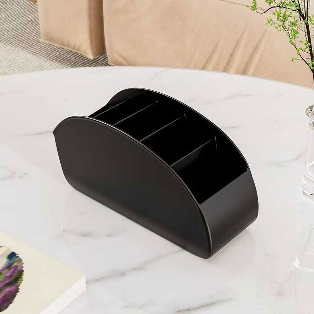 Home Office Hidden Desk - Boîte de rangement multi-compartiments pour télécommandes,
