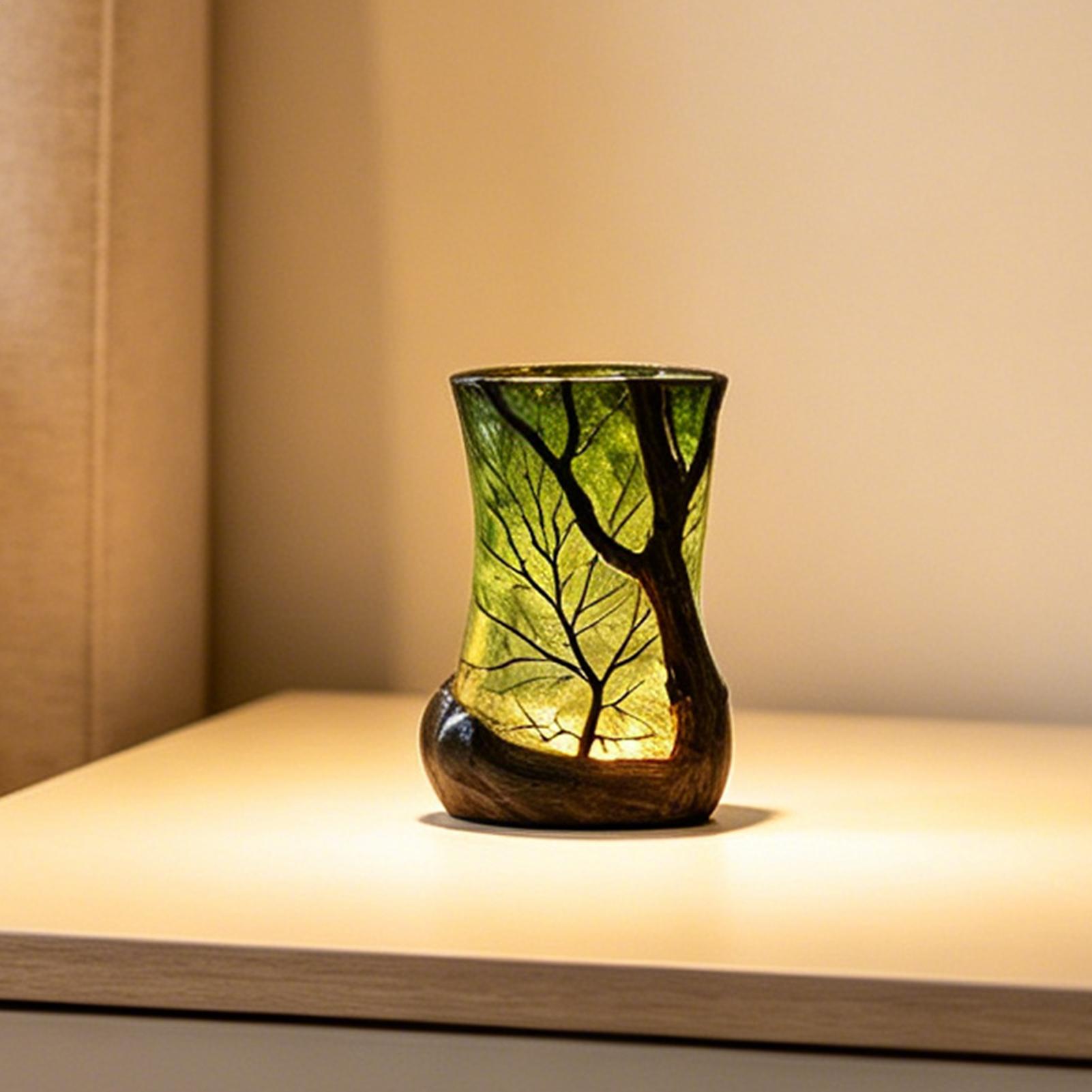 Home Office Inspiration - Lampe de chevet, veilleuse forêt, lumière