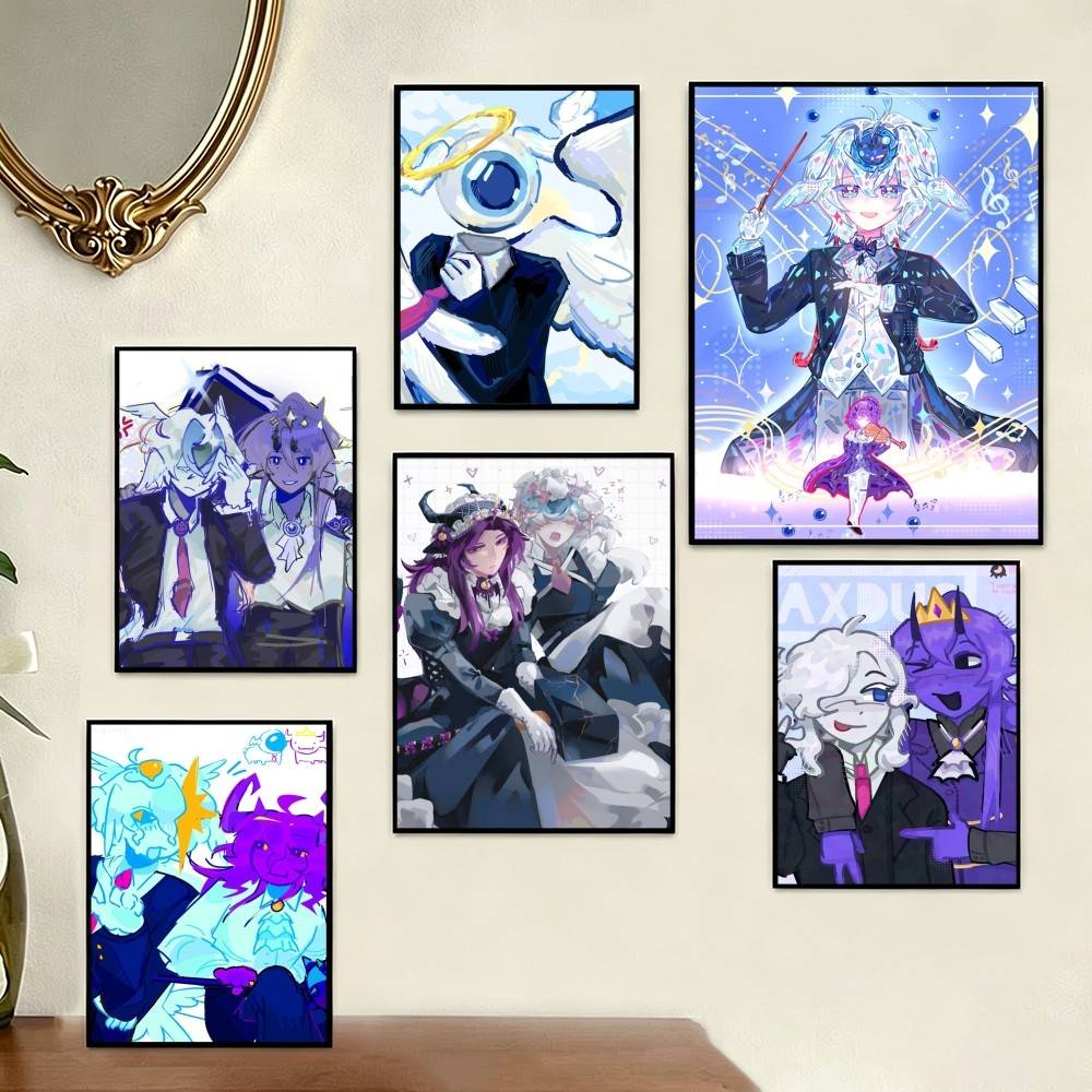 Home Office Tax - Wemmbu Eggchan Tax Duo Poster Perfect