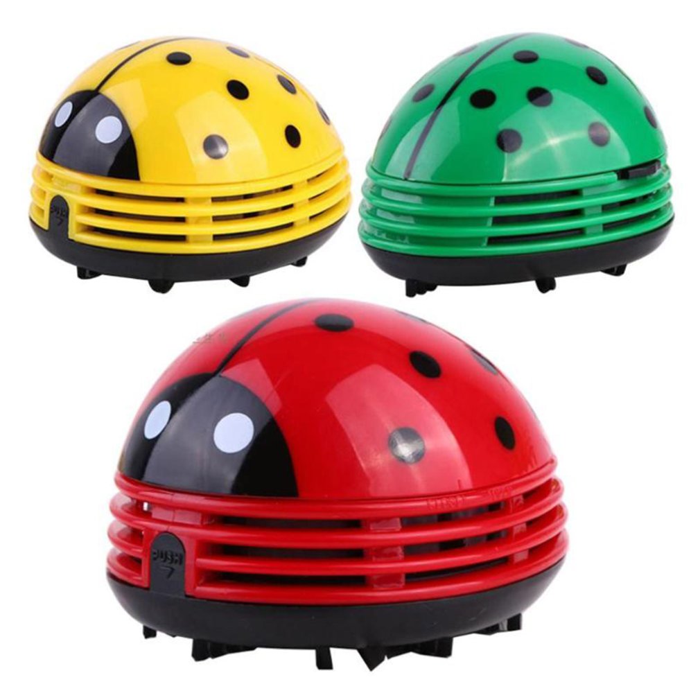 Home Office Hidden Desk - Aspirateur de bureau coccinelle mignon, collecteur