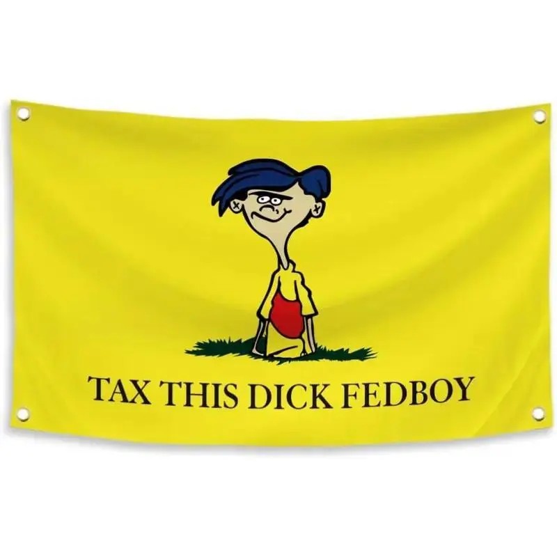 Home Office Tax - Drapeau amusant 
