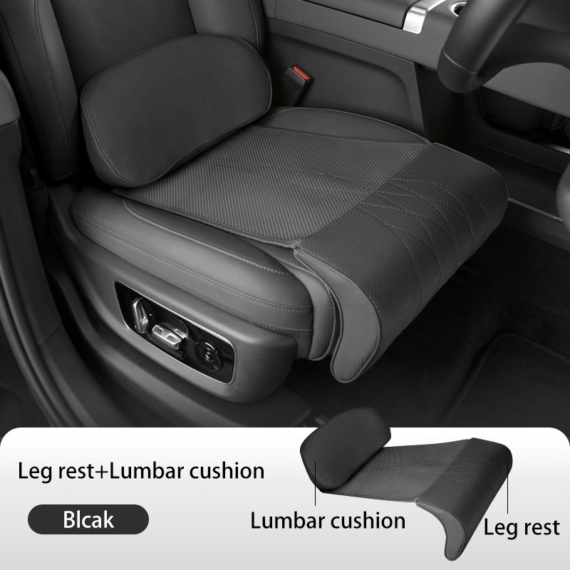 Mesh Back Cushion - Coussin d'extension universel en cuir Nappa
