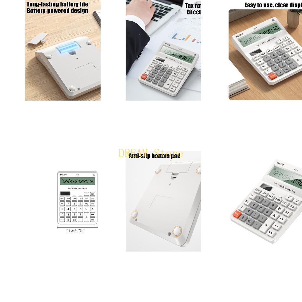 Home Office Tax - Calculatrice bureau à 12 chiffres avec