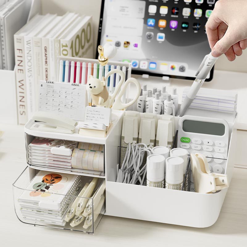 Organisateur de bureau multifo - Home Office Desk With Drawers avis et prix