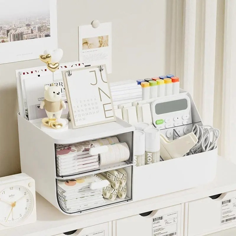 Organisateur de bureau multifo - Home Office Desk With Drawers avis et prix