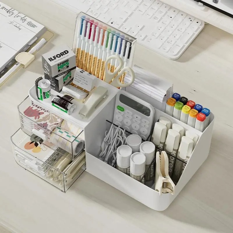 Organisateur de bureau multifo - Home Office Desk With Drawers avis et prix