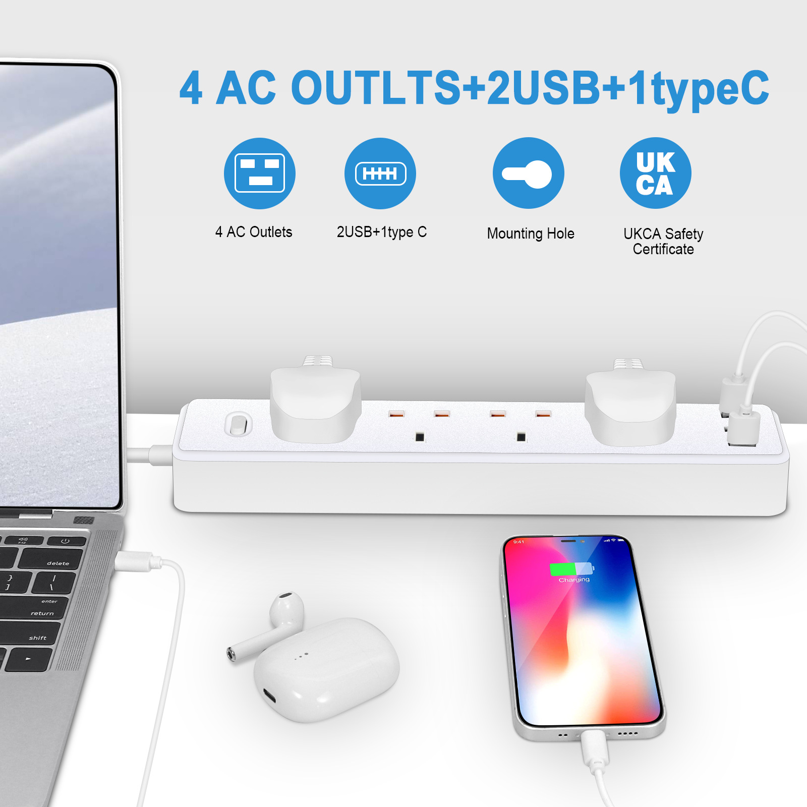 Multiprise électrique UK MY Xe - Power Strip Desk avis et prix