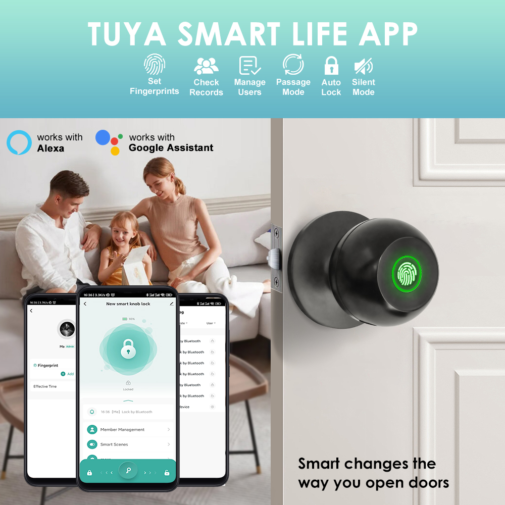 Tuya – serrure de porte électr - Home Office Immigration avis et prix