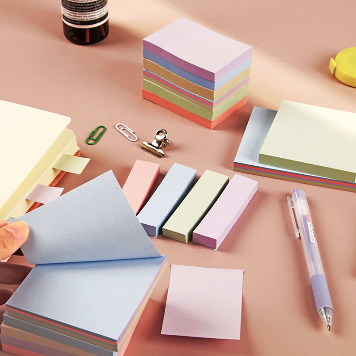 100 feuilles de blocs-notes ad - Sticky Note Dispenser avis et prix