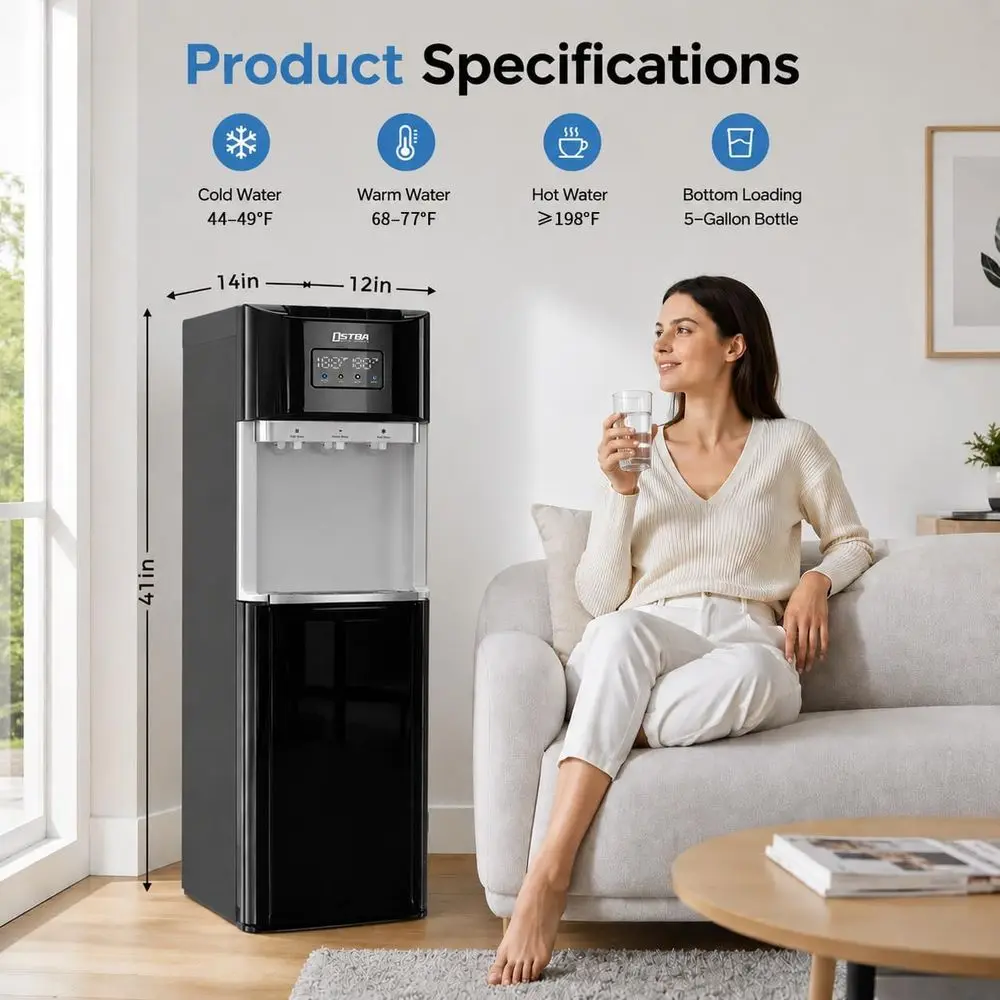 Distributeur d'eau en acier in - Home Office Room avis et prix