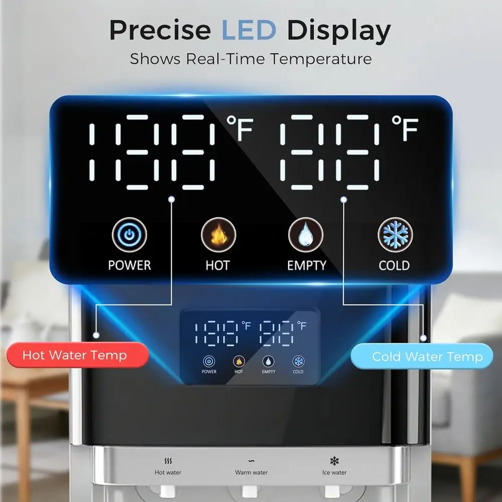 Distributeur d'eau en acier in - Home Office Room avis et prix