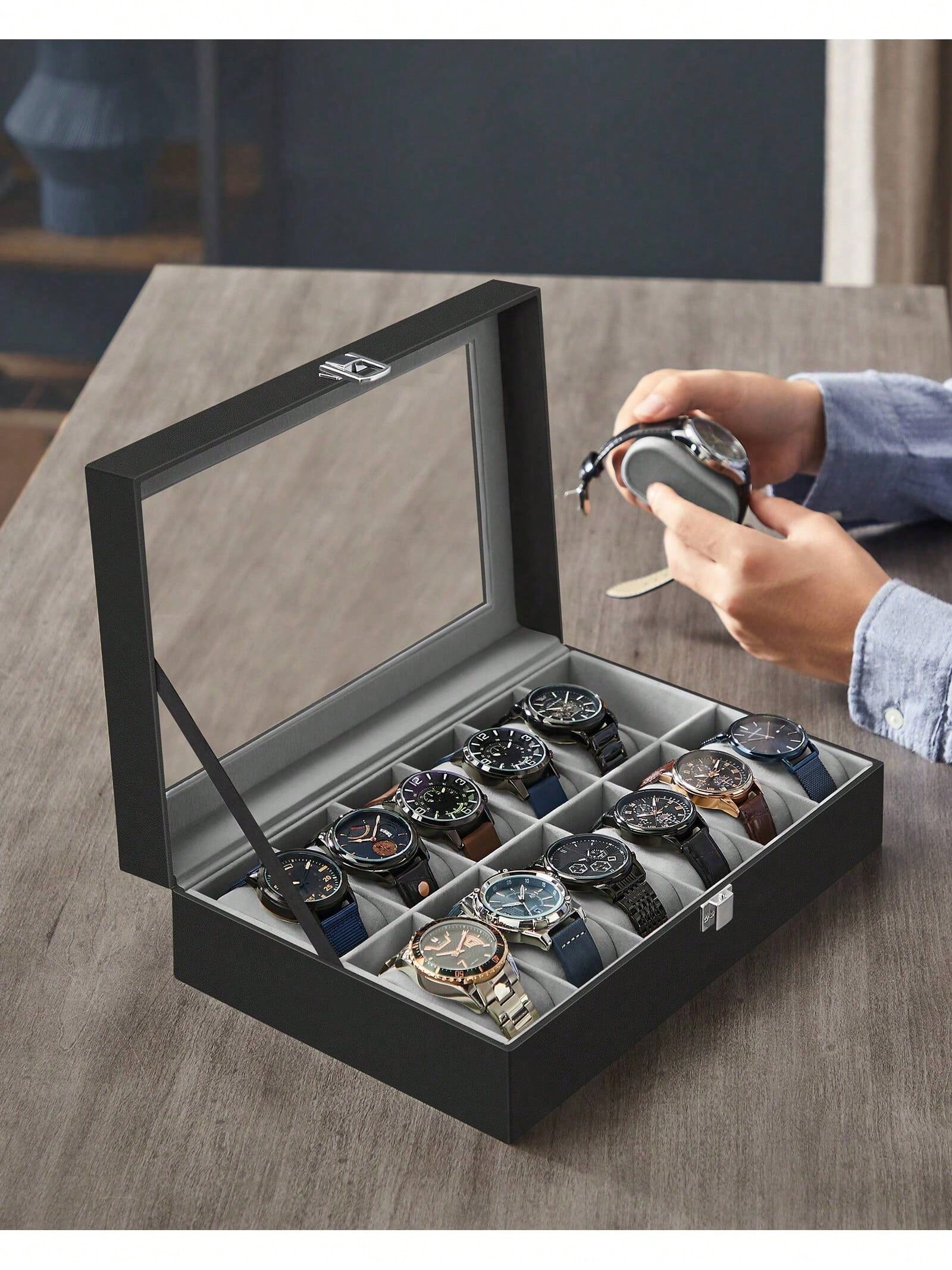 Boîte à montres verrouillable  - File Cabinet Drawer avis et prix