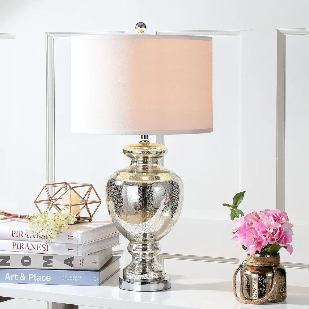Lampe de table en verre craque - Home Office Room avis et prix
