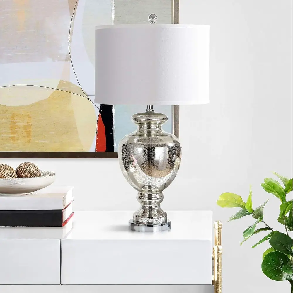 Lampe de table en verre craque - Home Office Room avis et prix