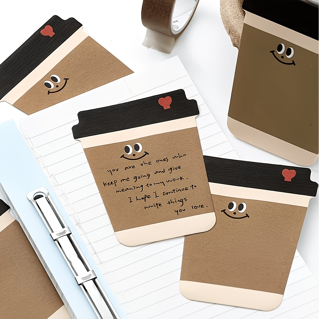 Bloc-notes autocollant à motif - Sticky Note Dispenser avis et prix