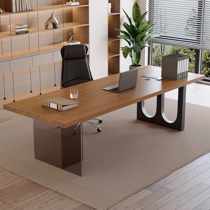 Bureau flottant en bois et acr - Home Office Room avis et prix