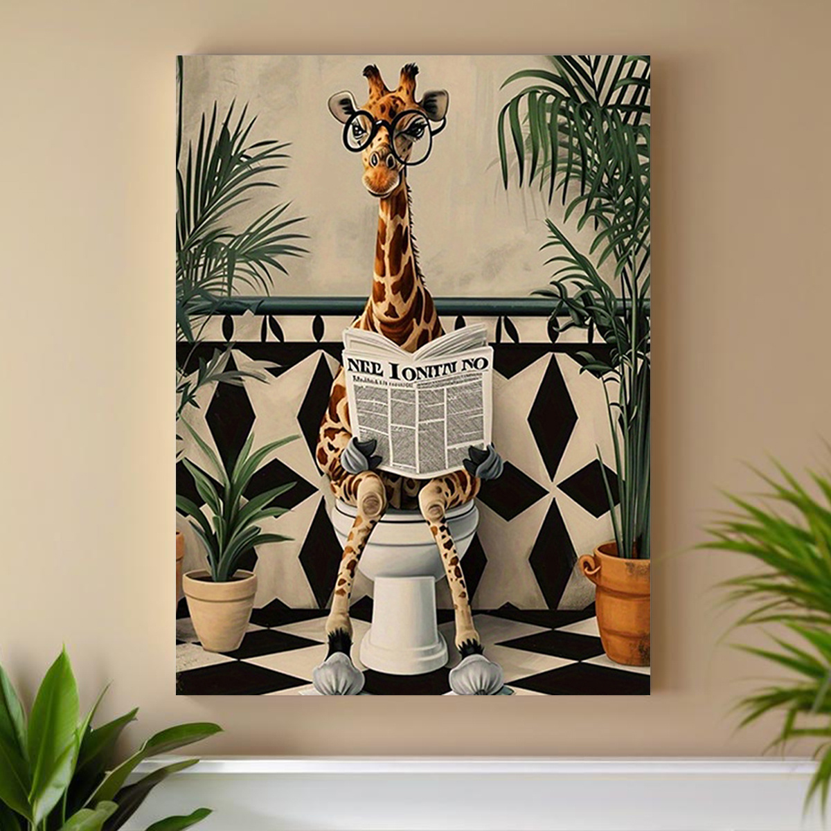 Peinture sur toile 2D, 1 pièce - Home Office Inspiration avis et prix