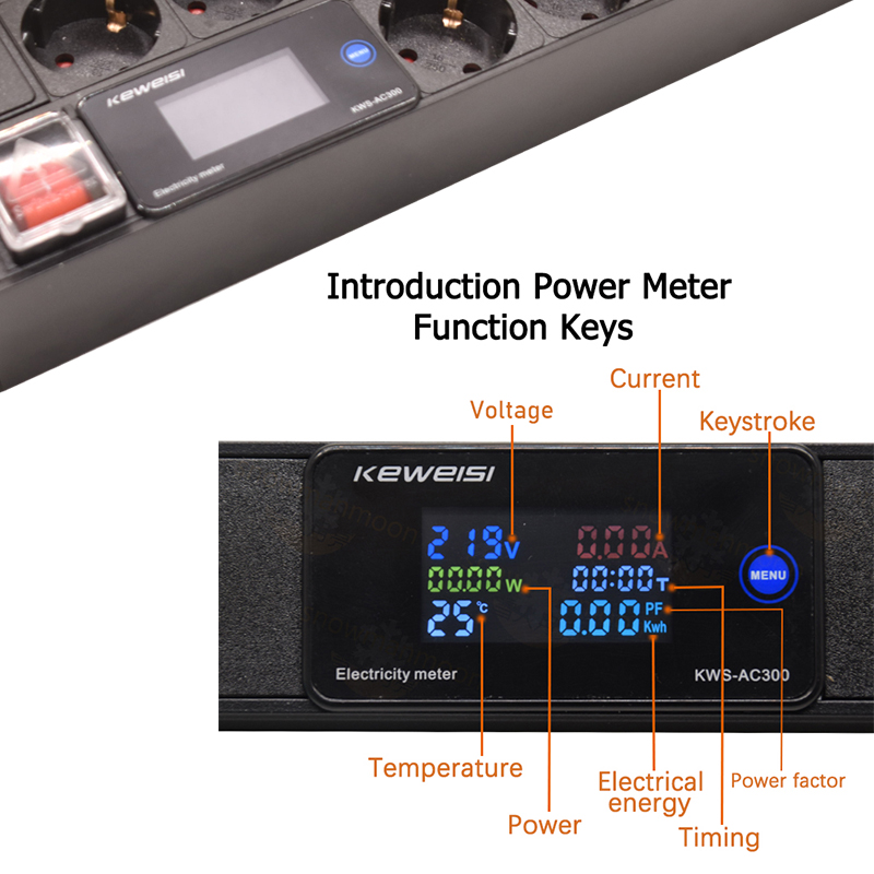Multiprise numérique PDU 2U, m - Power Strip Desk avis et prix