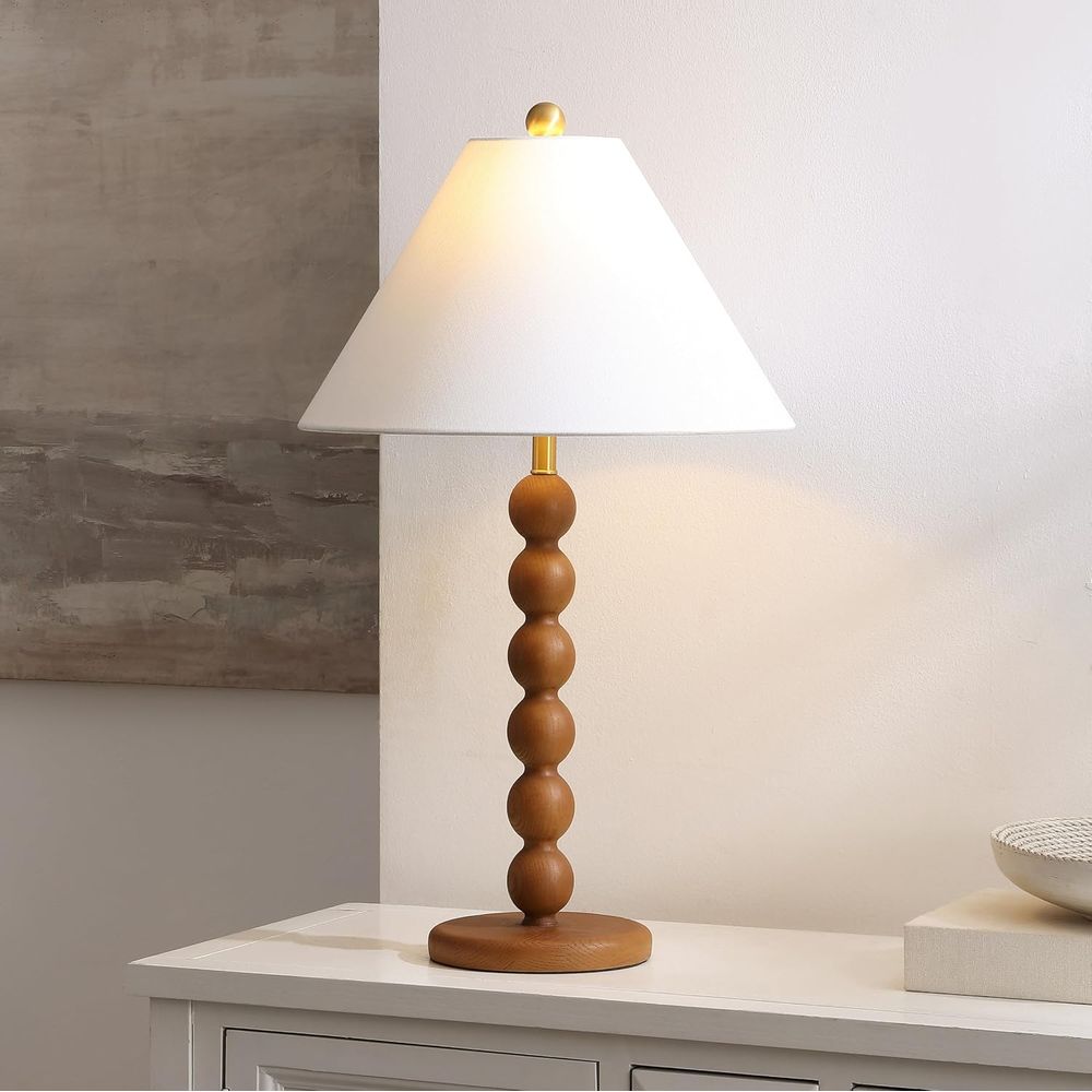 Lampe de table en résine marro - Home Office Room avis et prix