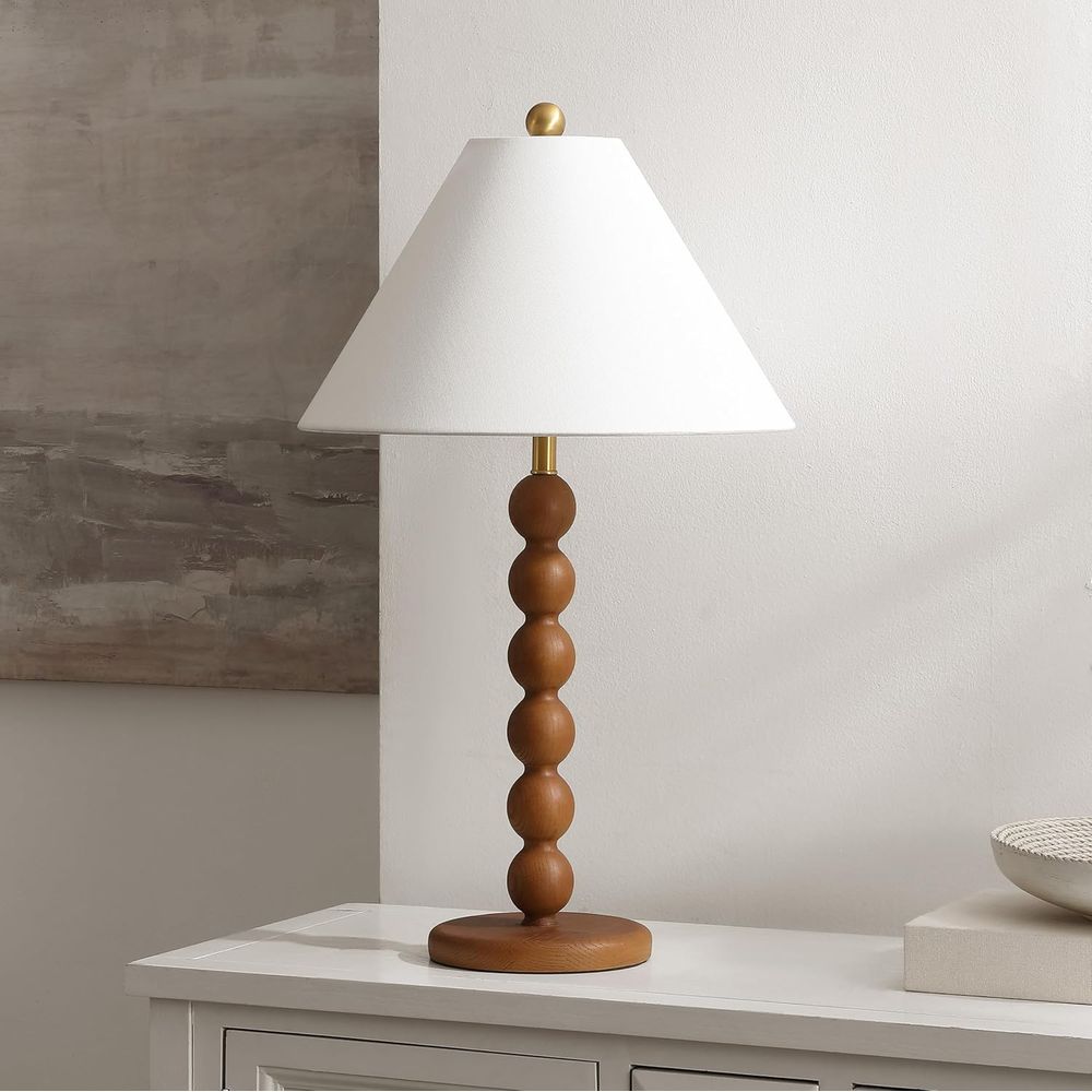 Lampe de table en résine marro - Home Office Room avis et prix