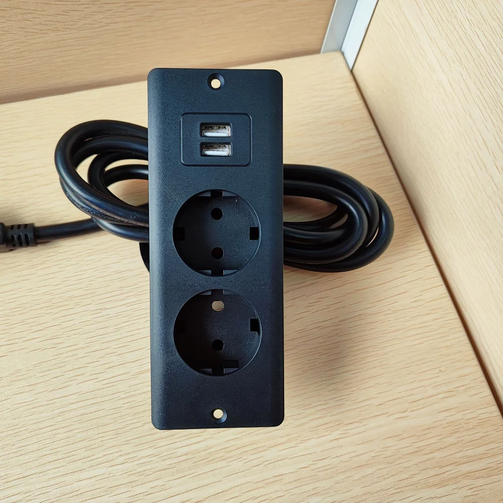 EU KR-Prises encastrées de tab - Power Strip Desk avis et prix