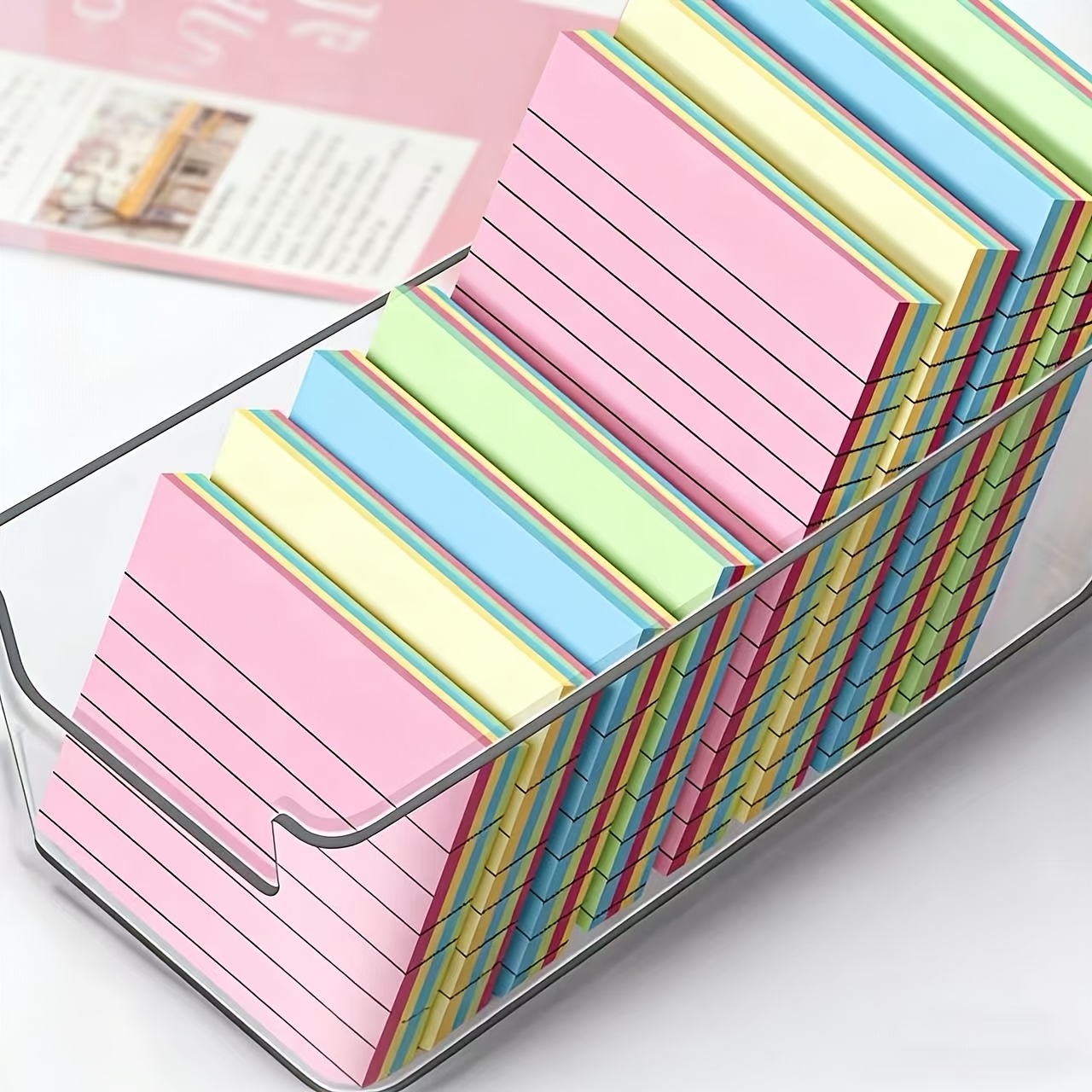 100/200 pièces de blocs-notes  - Sticky Note Dispenser avis et prix