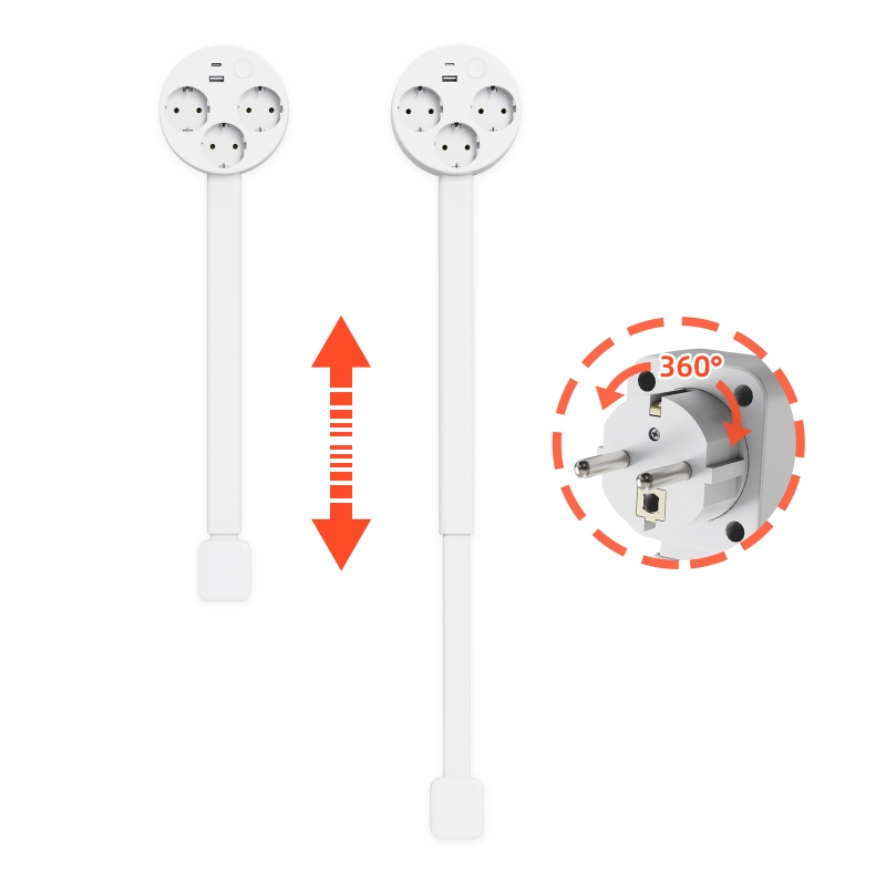 Multiprise électrique extensib - Power Strip Desk avis et prix