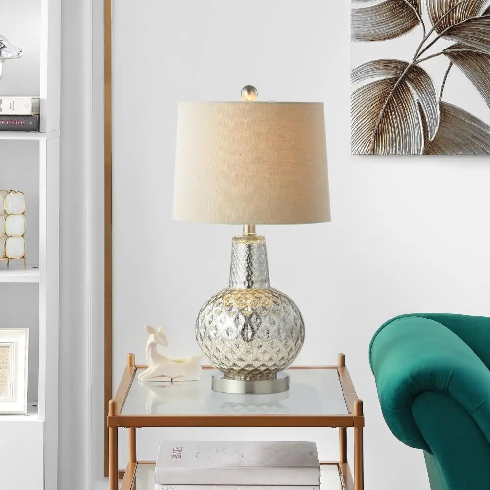 Lampe de table LED argentée/iv - Home Office Room avis et prix